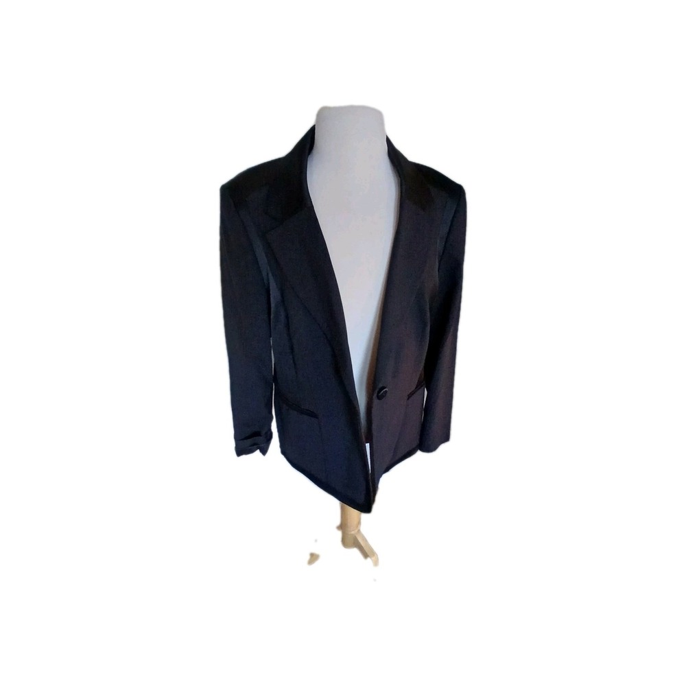 Set L.K. Bennett London Academia Regency Blazer and Skirt Black Size 6/8